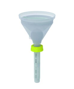 Bohlender b.safe Funnel 180 GL 45 – Ø 180 mm, White, Static‑Dissipative PE‑EX Option