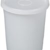 Bürkle All-Purpose Box 250 ml, Round, PE 90/78x60 mm, Transparent, with Press-in Lid
