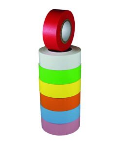 LLG Adhesive Label Tape, Blue Length: 12.7 m, Width: 12.7 mm, Pack of 6