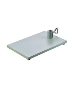 Retort Stand Base with Flange and Slot