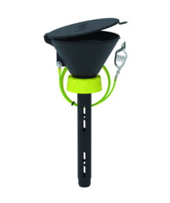 Bohlender b.safe Funnel 130 S 55 – Ø 130 mm, with Lance, Black, Static‑Dissipative