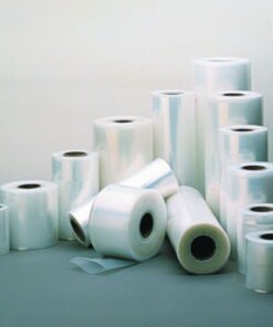 Rische + Herfurth Plastic Film 250 x 0,05mm Tubular Transparent in Rolls of 25m