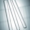 Scherf Test Tubes, 180 × 18 mm, Wall 0.5-0.6 mm, Boro 5.1 Glass, With Rim, Round Bottom, Pack of 100
