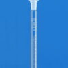BRAND Graduated Test Tube 30 mL with PP Stopper, Borosilicate 3.3, White Graduation 19x220 mm