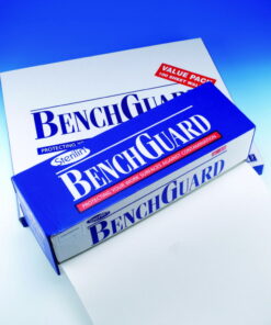 BenchGuard® extra absorbent paper pack of 1 case of 50 sheets 60 x 49 cm
