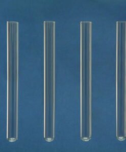 Hecht Soda Glass Test Tubes without Rim (10 x 11 x 70 mm) – Pack of 100