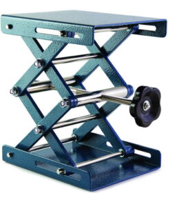 Laboratory jacks, 130 x 160mm, height adjustment 60-250 mm, aluminium plate, operating load 7 kg