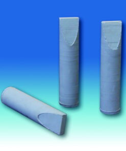 Deutsch & Neumann Red Rubber Test Tube Cleaner – Spade Shape