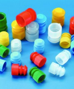 Kartell Caps for Test Tubes, 15–17 mm, Neutral, PE, Pack of 100