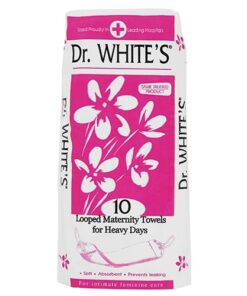 Maternity Pads – Dr Whites San Towels Looped 10
