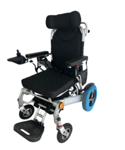 Electric Wheelchair with footrest
