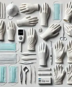 Semperit Disposable Gloves Size XL 9-10 Semperguard Xtra-Lite 200 Nitrile Lavender Blue Powder-Free Pack of 180