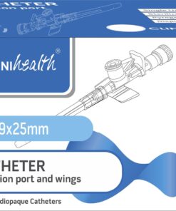 IV Catheter 22G with Injection port and wings – 100s