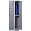 Solid Steel Locker Two Tier