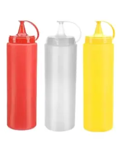 Sauce Bottles (Set of 3)