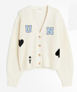 Ace of Spades - Beige Cardigan