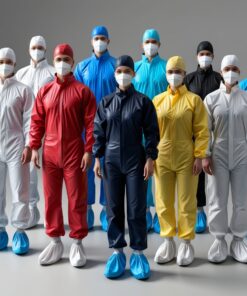 Disposable Coveralls blue medium