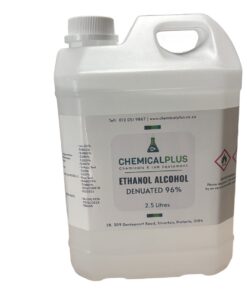 Ethanol Alcohol, Denatured 96%, CP, 2.5L