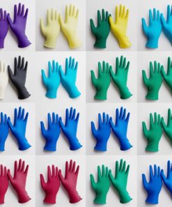 Ansell HyFlex Size 10 White Nylon-Polyester Backing Fabric Gloves with Fingertips Coating Pair