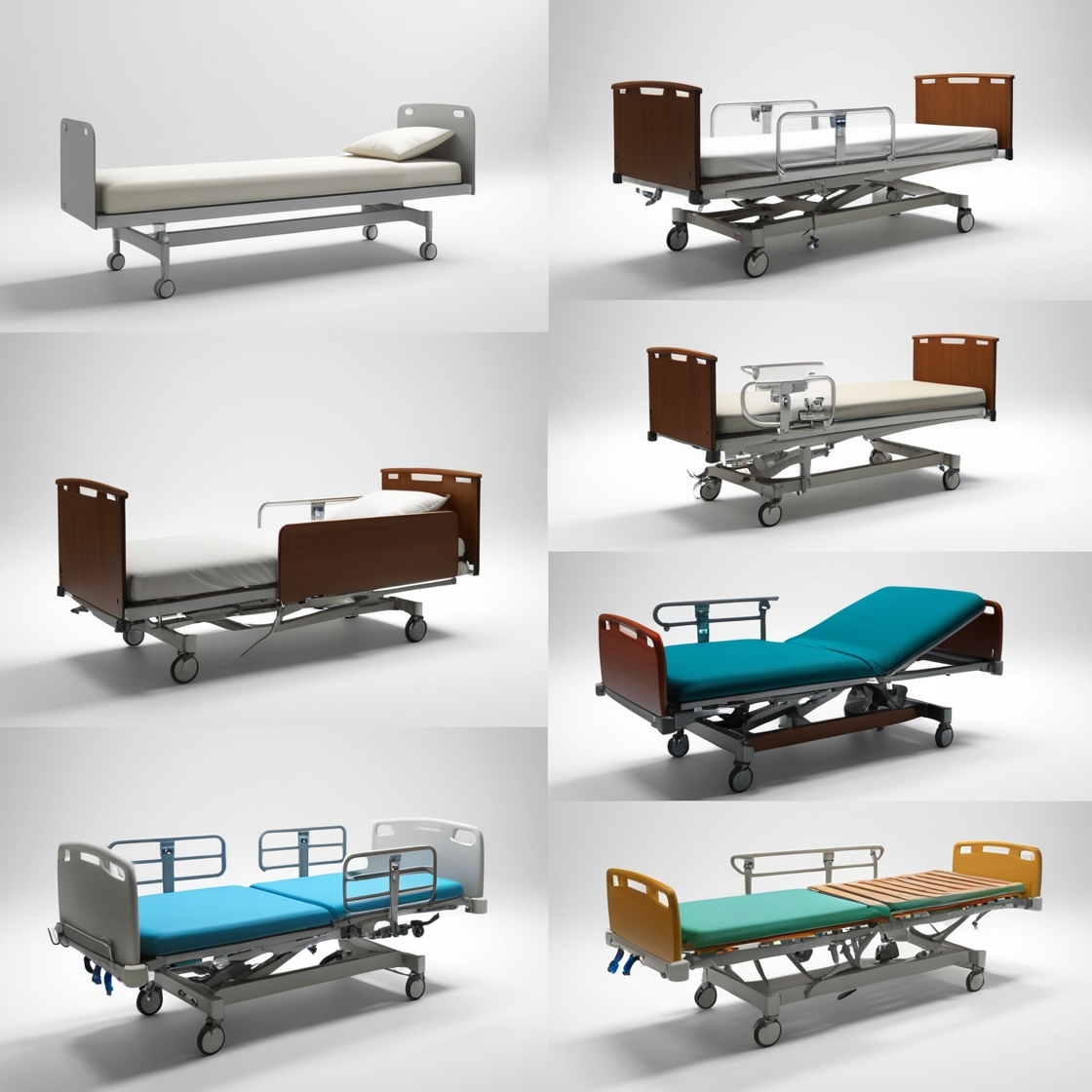 Clinical checkup bed