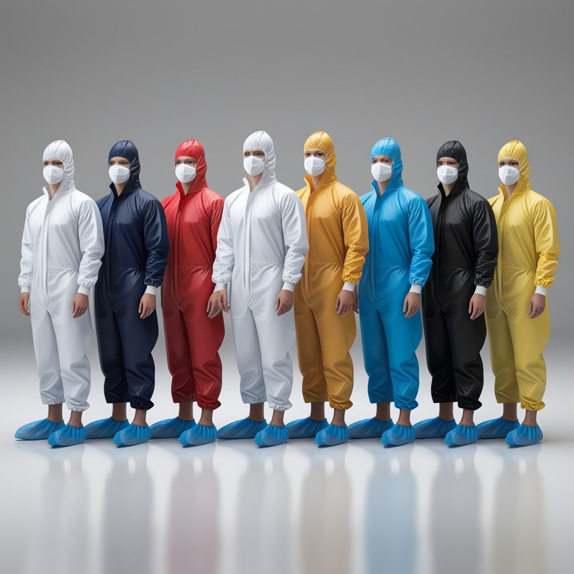 Disposable Coveralls blue