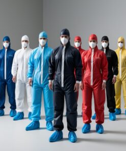 Disposable 50 gsm coveralls