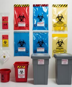 disposing sharps bin