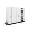 Steel Bulk Filer - Mobile Shelving - 8 Bay - 410 x 110 x 232 cm - Motorcraft Grey - 8BAY400