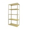 Bolted Shelving Steel Bay 5 Shelves - Uni-Angle - Five Shelf Kit - Painted - 182.9 x 91.4 x 91.4 cm