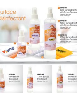 125ml Surface Disinfectant with full colour sticker