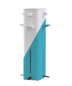 25L Foot Pedal Floor Standing Sanitiser Dispenser Station – Triple