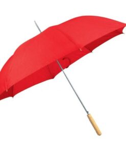 Value umbrella, automatic action and durable wooden handle