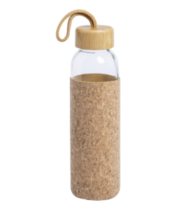 500ml Bamboo & Glass Drink Water Bottle – Eco Friendly