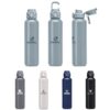 750ml Recycled PET Water Bottle With Press Button Closure Lid With Safety Lock