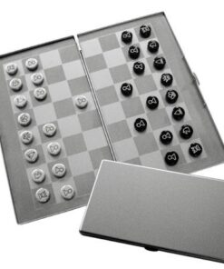 Aluminum Magnetic Chess/Backgammon set