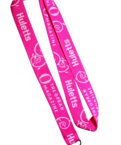 Tubular Woven + ground + croc Lanyard – Min Order 100 units