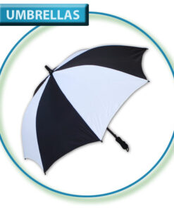 Junior Blue & White Golf Umbrella