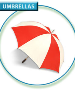 Black & White Golf Umbrella Polyester