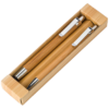 Bamboo Pen and Clutch Pencil Set – Packaged in cardboard box with sleeve