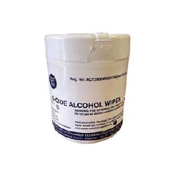 Tub Antibacterial Wipes 70% Alcohol – 100 wipes per tub (Min 10 Tubs) In SA Stock