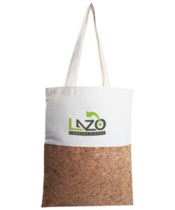 Cork & Cotton Bottom Shopper Tote Bag – Eco Friendly & Locally Manufactured