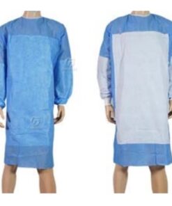 Disposable STERILE Reinforced 50gms surgical gown – CE & FDA certified. Min 25 units