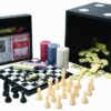 Executive game set- 6 in 1 in wooden box
