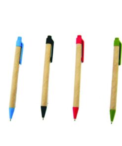 Eco friendly recycled pen – black trim