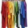 Natural Unprocessed Cotton T-Shirts (Style: Male; Fabric Colour: