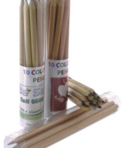 Eco ballpen made of corn derivatives, blue ink.