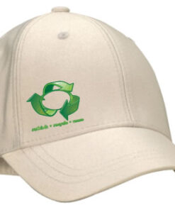 Organic Cotton Peak Caps – Min Order: 250 units