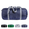 Eco Friendly Recyled PET Barrel Sports Bag With Main & Front Zipper Pocket