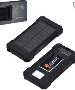 Fast Charge 20W Solar Power Bank -10000mAh Rugged & Durable Design Powerbank