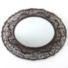 Mirror With Bamboo Frame 78Cm